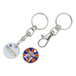 Trolley Coin Keyrings