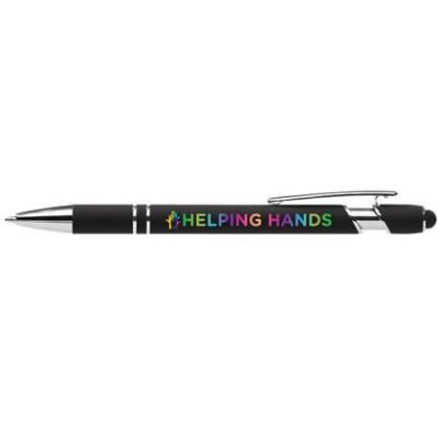 Prince Recycled Softy Pen with Stylus + Anti-Fraud Ink E151905