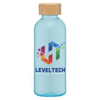 Strom - 650ml rPet Water Bottle with Bamboo Lid E155104