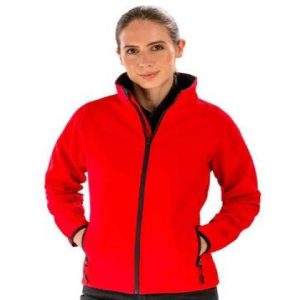 RS231F RESULT CORE LADIES PRINTABLE SOFT SHELL JACKET E1510202