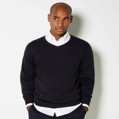 KK352 Kustom Kit Arundel Cotton Acrylic V Neck Sweater E1510003