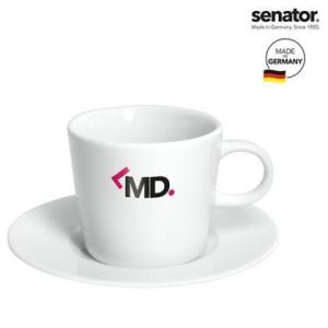 senator  Fancy Espresso Cup & Saucer Set E154003