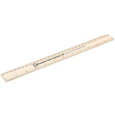 Ruler - Wooden Ruler 30cm/12inch  E155502