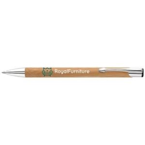 Garland Bamboo Push Button Ball Pen E151308