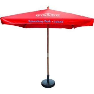 2M Square Wooden Parasol E1510706