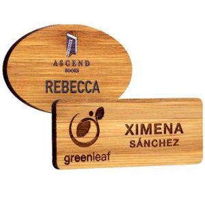 BAMBOO NAME BADGES E157810