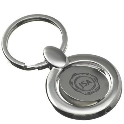 Rapalo Round Spinning Key Ring E1513807