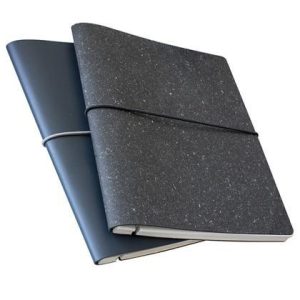 Recycled Leather Refillable Paper Notebook A5 E156605