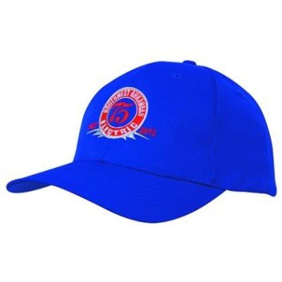4012 - 6 PANEL BREATHABLE POLY TWILL CAP E159304