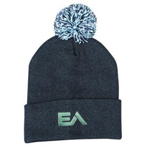 4256 ACRYLIC BEANIE HAT WITH POMPOM E159508